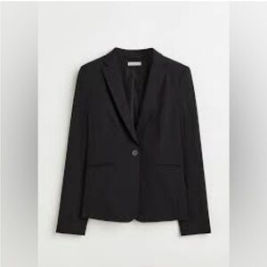 H&M Tailored fitted black blazer